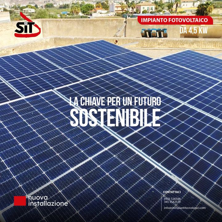 ✅ Nuova installazione Sit Impianti ➡ Impianto #fotovoltaico 4,5 Kw🏠🌞💡

Affidati