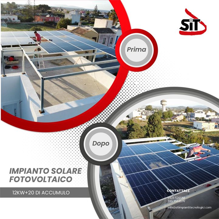 WORK IN PROGRESS 🦾

𝐍𝐮𝐨𝐯𝐚 𝐢𝐬𝐭𝐚𝐥𝐥𝐚𝐳𝐢𝐨𝐧𝐞 ☀️ Impianto solare fotovoltaico 12kw+20